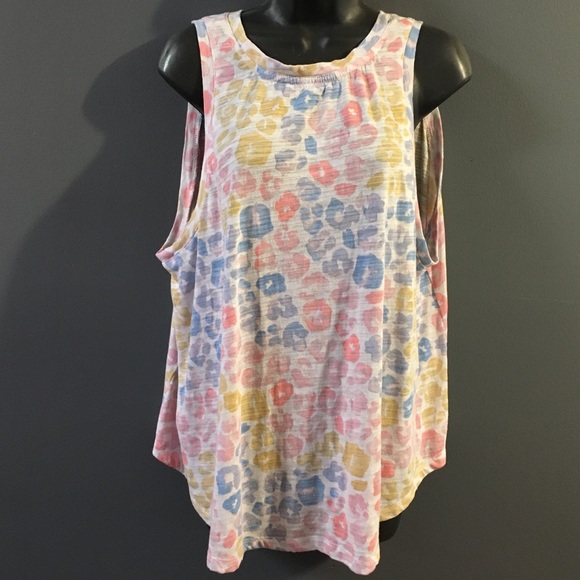 Loose fitted Pajama sleeveless colored Cheetah print size Large - Picture 8 of 8